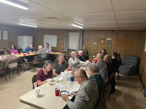 Salem church family together